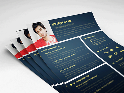 Free Stylish Personal Resume Template for Designer cv cv template free resume template freebie freebies jobs resume resume design