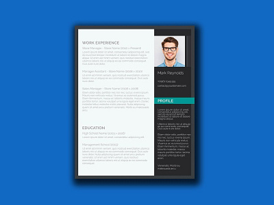 Free Resume Template with Ultra Modern Design cv cv resume free cv template free resume template freebie freebies jobs resume resume template
