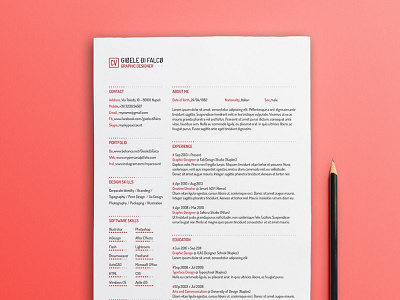 Free Simple Typographic Resume Template with Clean Design cv cv resume cv template free cv template free resume template freebie freebies resume resume template simple