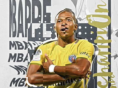 Mbappe Kylian Psg Yellow Jersey Png