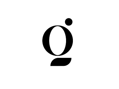 G or Q ? art branding design graphic design idea inspiration logo minimalist simple