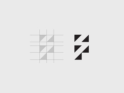 F & S Logo f idea inspiration logo minimalist negative s