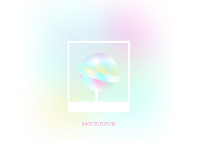 Candy art candy design gradient rainbow simple