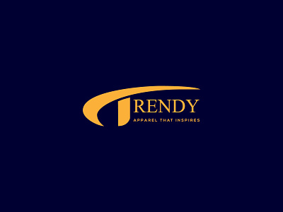 TRENDY logo - Logo Design 3d branding design graphic design icon illustration logo motion graphics trendy logo logo design vector