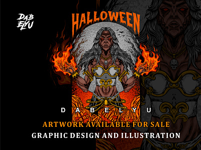 HALLOWEEN DESIGN TSHIRT apparel apparel design art artwork commission dark design halloween design illustration tshirt design tshirtdesign