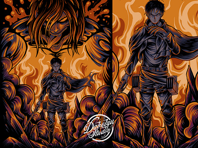 Attack On Titan designs, themes, templates and downloadable graphic  elements on Dribbble