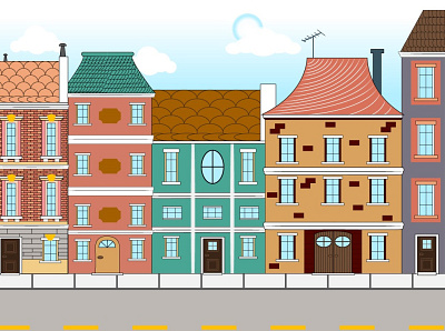 Street Illustrator freestyle house illustration illustration