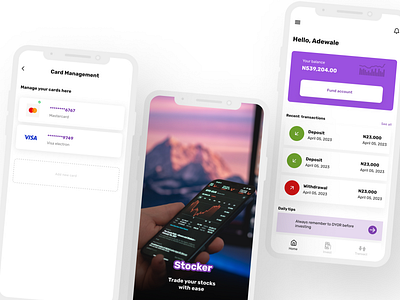 Stocks app CONCEPT