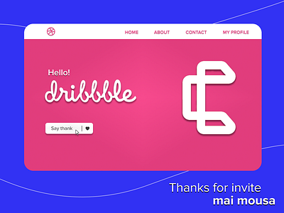 Hello Dribbble