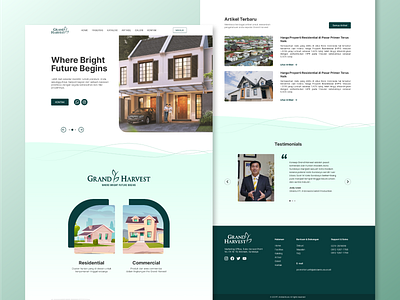 Property Landing Page for Grand Harvest