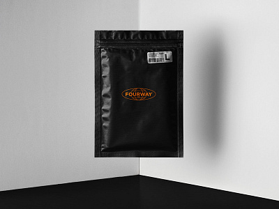 FourWay® Packaging blackandwhite branding design empaque fourway gdl logo logo design logotype mexico packaging
