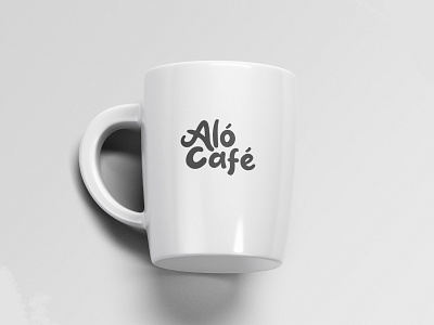 Logotype for Aló Café alo alo cafe branding cafe cafe branding coffe cup design logo logo design logotype mexico product design