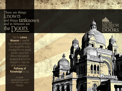 Promotional Ad for Lahore Museum