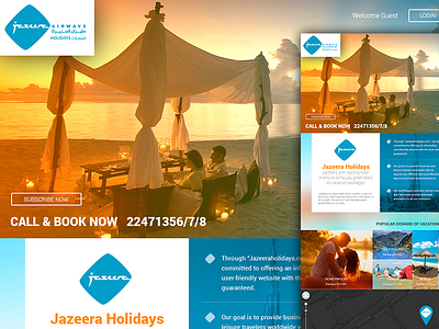 Jazeera Airways abhishek blue design orange travel ui ux