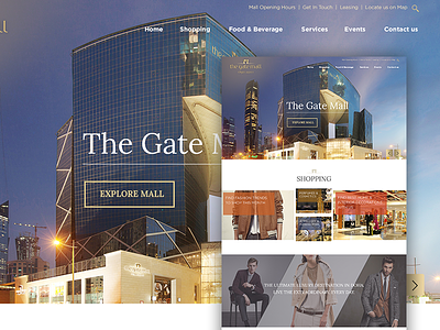 Gate mall abhishek brown creative design ui ux user interface