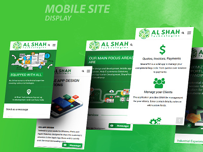 Alshah Tech abhishek design mobile design ui ux