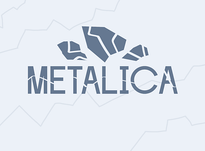 logo for the metallurgy plant design logo vector