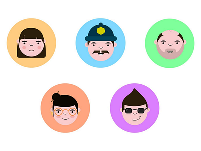 Avatars! illustration avatar personas