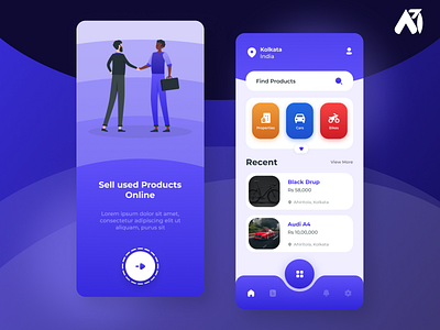 Used Product Selling App - Concept