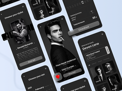 Saloon App Concept