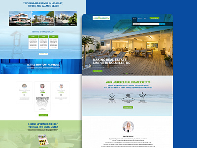 Landing page RealEstate