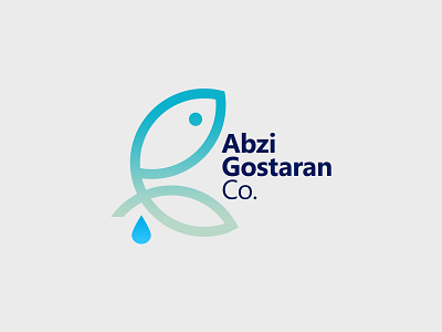 Abzi Gostaran Company - Logo Design branding design illustration logo minimal