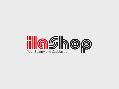 ILA SHOP - Logo Design branding design illustration logo minimal