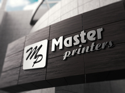 master printers logo design