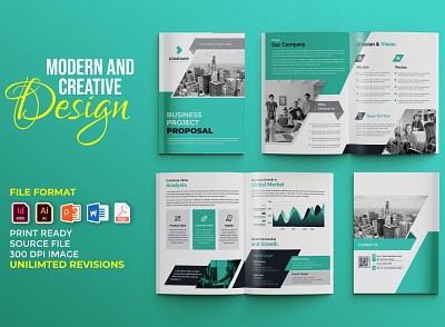 Creative business proposal 16 pages multipurpose brochure annual annual report booklet brochure business business portfolio business proposal catalog company company brochure company portfolio company profile company profile brochure corporate corporate profile magazine multipurpose portfolio proposal