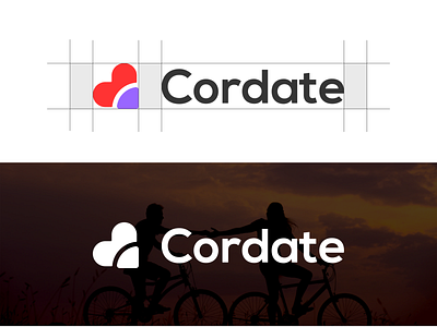 Cordate logo branding design flat graphic design icon illustration illustrator logo minimal vector