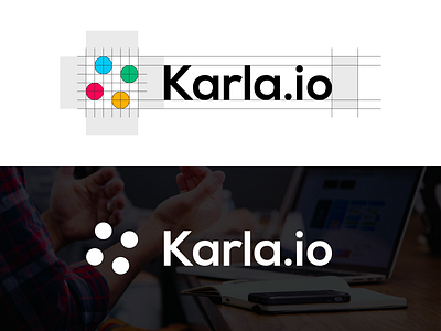 Karla.io logo branding design flat graphic design icon illustration illustrator logo minimal vector