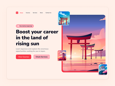 Hero Section // Landing Page Daily UI 3