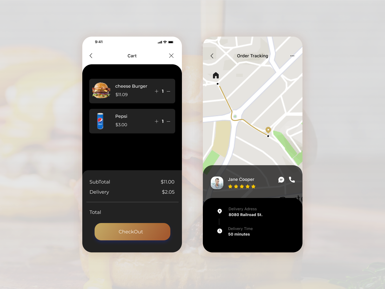 Food Delivery App by Amany Alshalatoni on Dribbble