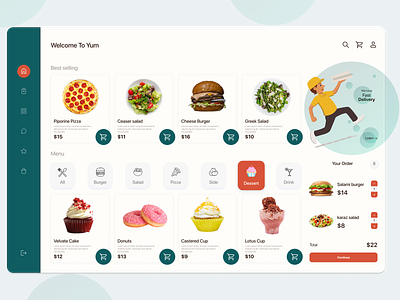 Food Delivery Design App