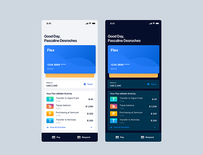 Wallet Homescreen App app concept design dailyuichallenge ewallet figmadesign finance app mobile app sketchapp ui design wallet app