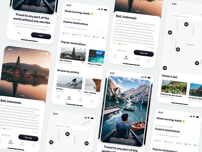 Travel Package Booking App | UI Design