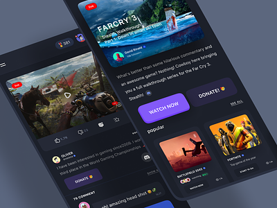 Game Streaming Application