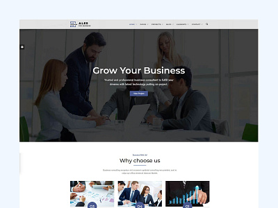 Ales - Multipurpose Responsive Template advertising agency awesome bootstrap bootstrap template business company corporate creative html css html template html5 marketing modern multipurpose professional promotion web template website concept website template