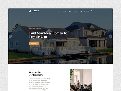 Landmark - Responsive Real Estate Template agent apartment bootstrap business corporate directory estate html listing mock-up property real real estate agency real estate agent real estate branding real estate landing page real estate template realestate realtor sales