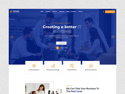 Techno - IT Solutions & Technology Template