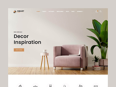 Smartshop - Multipurpose eCommerce + Admin add to cart cart e commerce e commerce template ecommerce ecommerce business ecommerce shop ecommerce template ecommerce website ecommerce website development fashion fashion store furniture website online shop online shopping online store products shopping shopping cart store