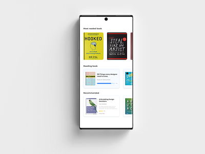 E - Book App app app design colorful dailyuichallenge dribble shot ebook figma figmadesign interface ui uidesign userinterface ux