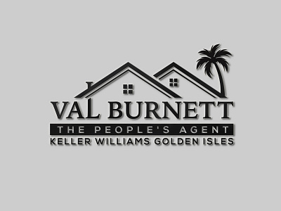 Val Burnett Logo 3d branding graphic design illustration logo logo design vector victor113