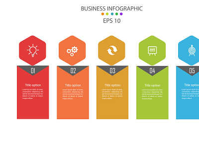 Infographic template design