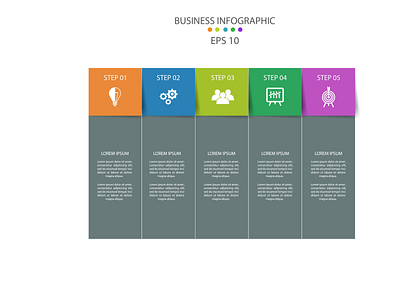 Infographic template design