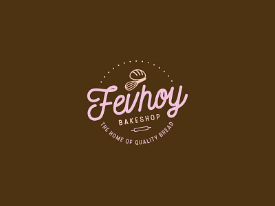 Fevhoy Bakeshop Logo Design