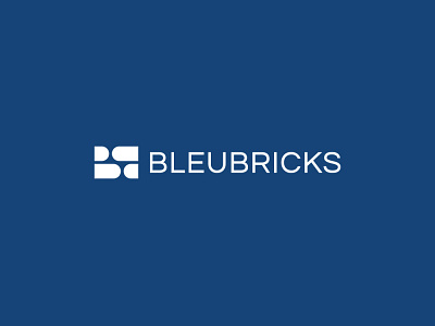 Bleubricks Logo Design