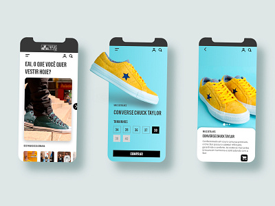 Shoe Store android app app mobile app uidesign uxdesign