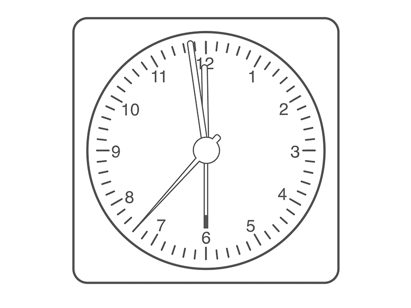 Braun AB1 Clock ab1 braun clock codepen dieter rams svg svg animation