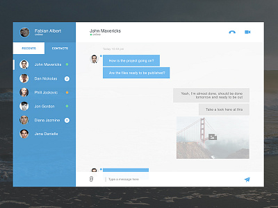 Skype Redesign app chat desktop flat mac messaging redesign skype windows